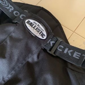 Motorcycle padded protection cargo style dry tech multi layer waterproofing